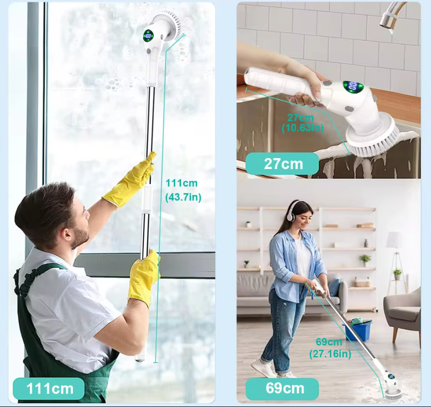 8 in 1 Electric Cleaning Brush