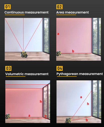 Measure Digital Measuring Laser Tape